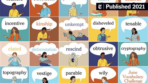 Vocabulary .